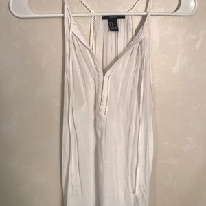 Forever 21 white tank top